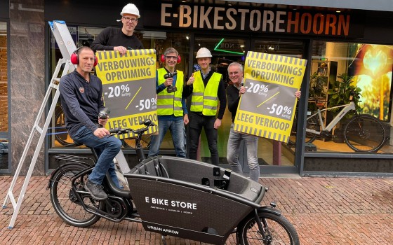E-bike Store Hoorn gaat verbouwen