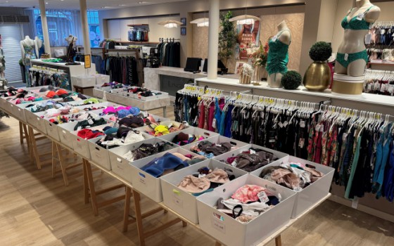Uitverkoop bij Lingerie Marijke