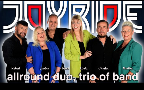 Allround Band Joyride viert 25-jarig jubileum 